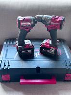 Milwaukee FID3 en FPD3 Boor- en Schroefmachineset, Ophalen of Verzenden, Boor- en Schroefmachine, Klopboormechanisme, Gebruikt