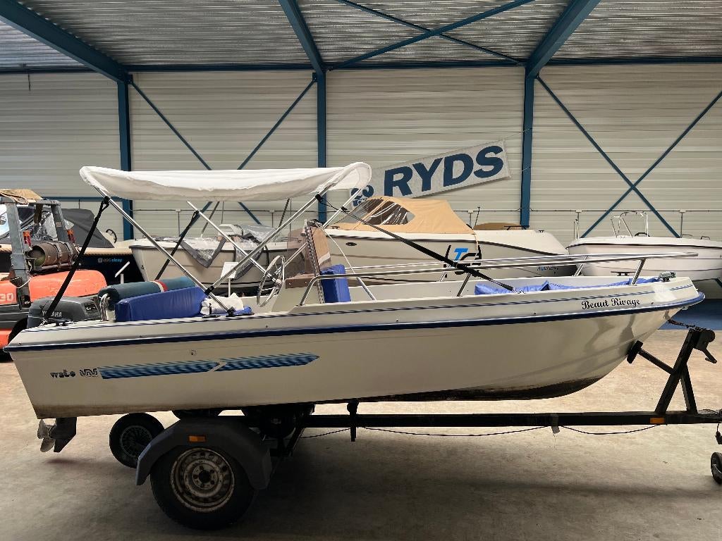 Wato + Yamaha F9.9 + Trailer, Watersport en Boten, Ophalen, Wato, Gebruikt, Tot 10 pk