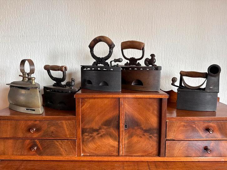 Strijkijzers, Antiek en Kunst, Antiek | Gereedschap en Instrumenten, Ophalen