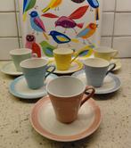 Setje Pastel kopjes met schotels Tik Tak, Ophalen of Verzenden