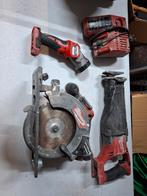 Milwaukee Zaaggereedschap Set: Cirkelzaag, Reciprozaag, Lamp, Ophalen, Gebruikt, 13135 W Lisbon Rd, Brookfield, WI 53005, USA