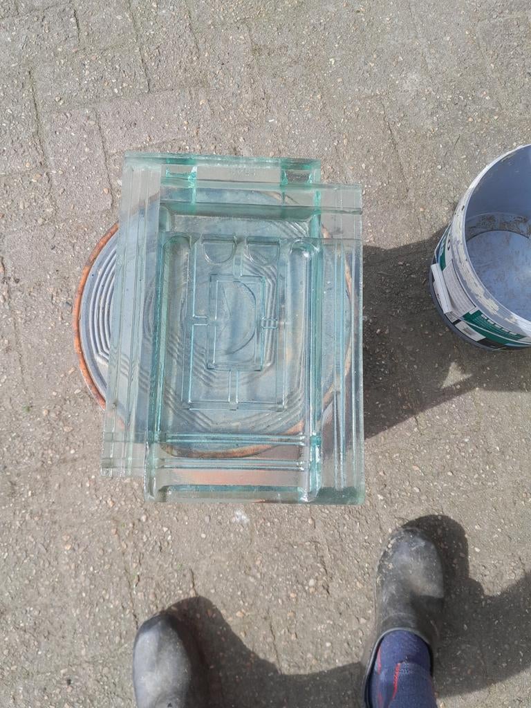 Tuile du nord glas pannen, Ophalen, Zo goed als nieuw