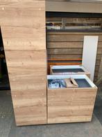 Nobilia keukenkasten 1 hoge kast 2 lage ladekasten nieuw, Ophalen, Overige kleuren, 200 cm of meer, Nieuw