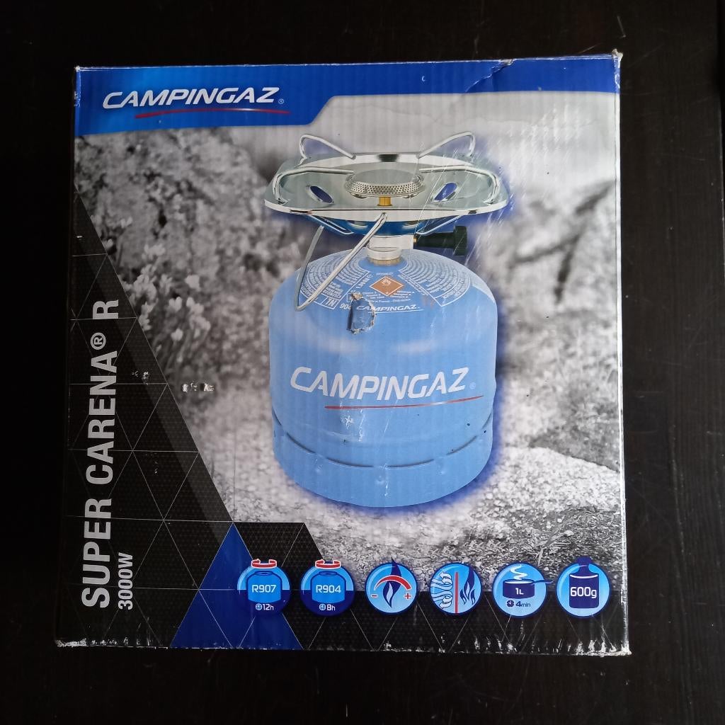 Campingaz kooktoestel, Ophalen, Nieuw
