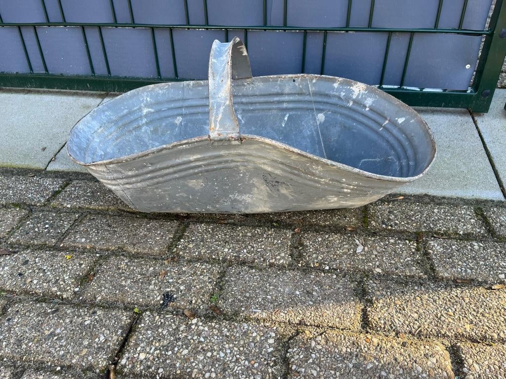 Zaaibak verzinkt metaal, Antiek en Kunst, Ophalen of Verzenden