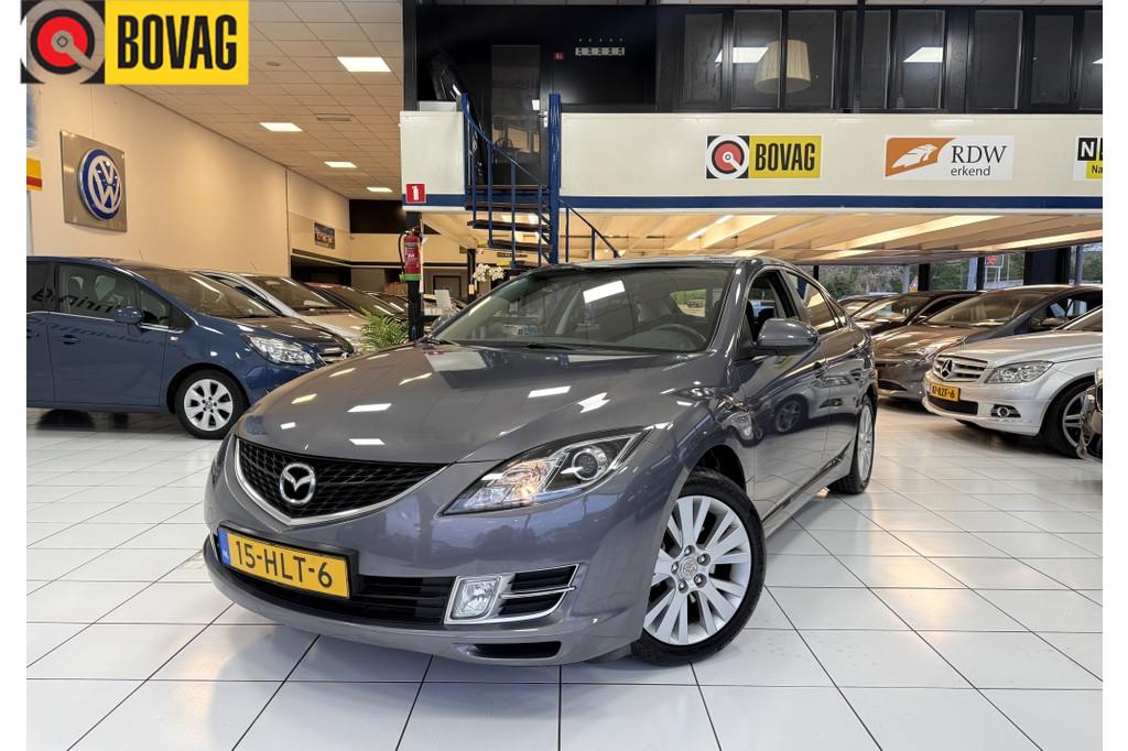 Mazda 6 1.8 Touring Bovag Garantie (bj 2009), Stof, Gebruikt, 1295 kg, 4 cilinders