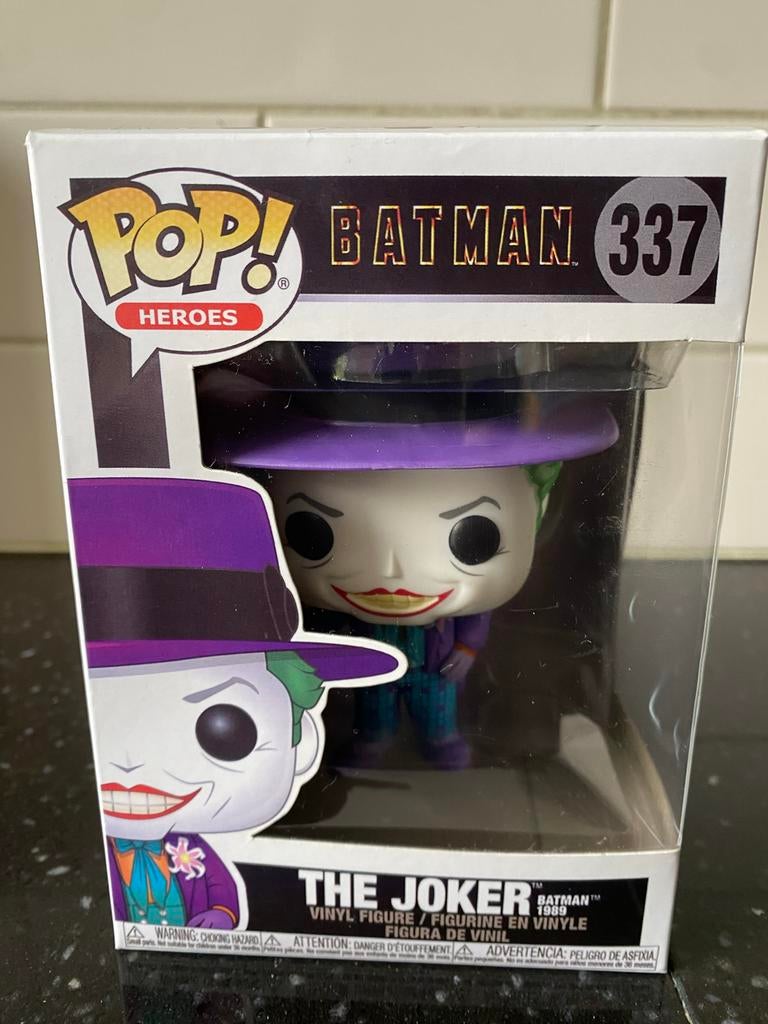Funko Pop! The Joker #337 Batman 1989, Verzamelen, Poppetjes en Figuurtjes, Ophalen of Verzenden, Zo goed als nieuw