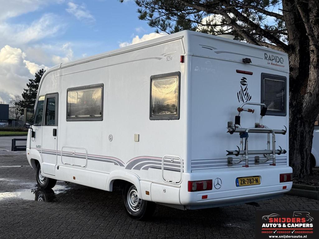 Mercedes Rapido Le Randonneur 925 M Airco, Caravans en Kamperen, Integraal, Tot en met 2, Mercedes-Benz, Bedrijf