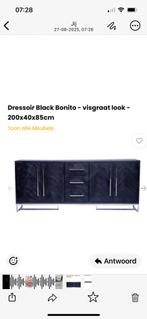 Eettafel en dressoir, Ophalen of Verzenden, Zo goed als nieuw, Rechthoekig