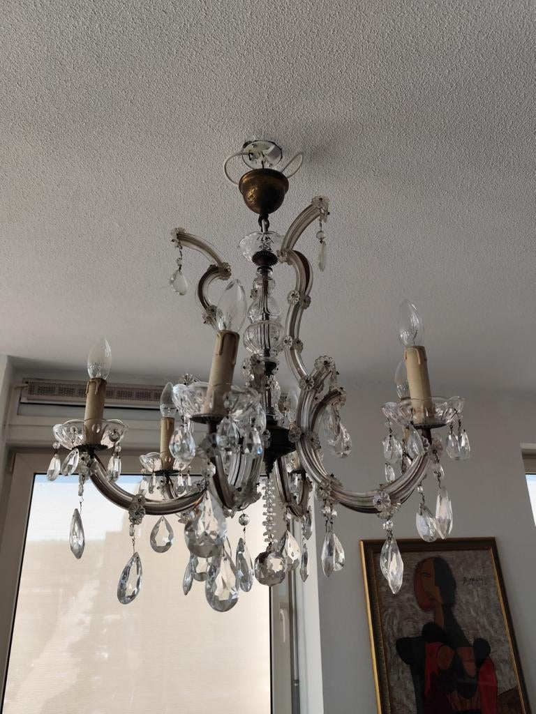 Echt Antieke Franse kroonluchter, Ophalen, Barokke