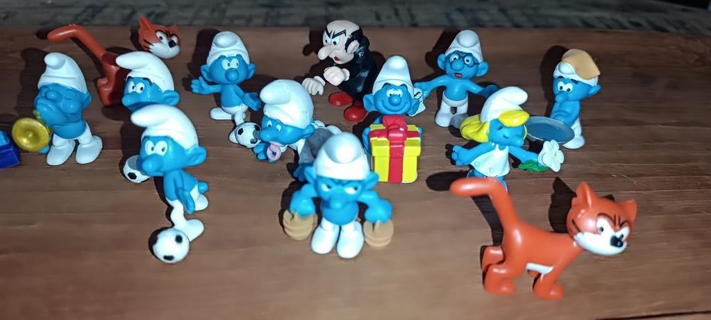 Grote verzameling Smurfen figuren (Peyo/Schleich), Verzamelen, Smurfen, Ophalen of Verzenden, Zo goed als nieuw, Verschillende Smurfen