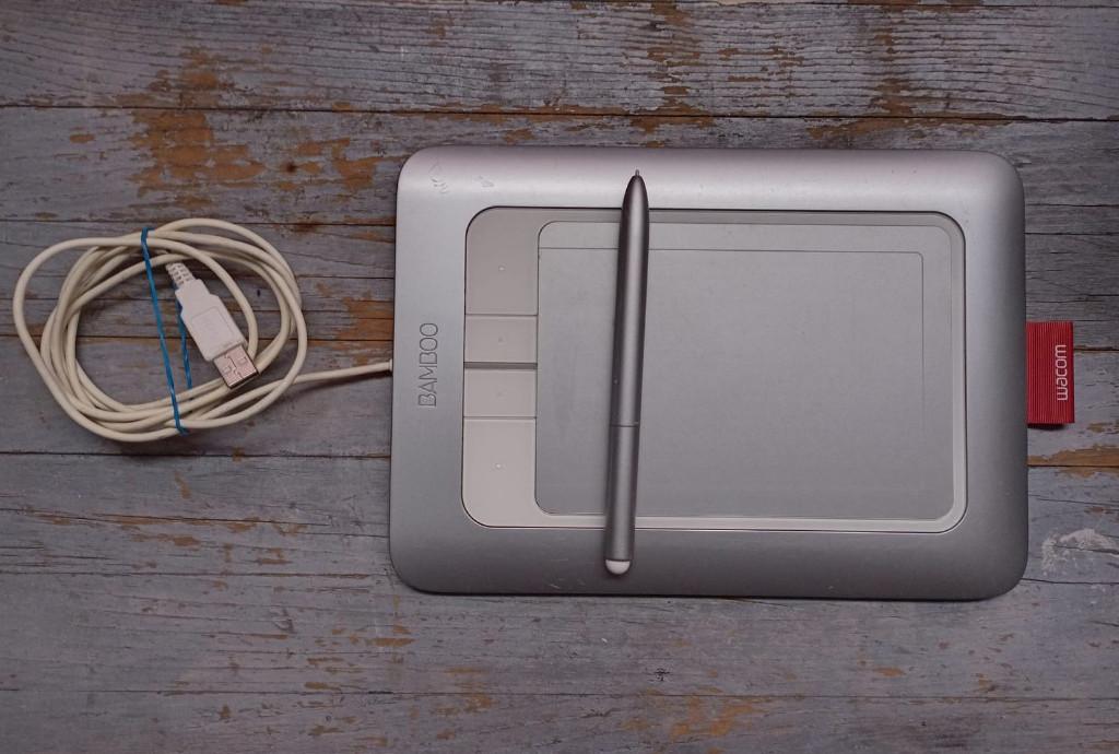 Wacom, Bamboo Fun Pen en Tablet (met Stylus), Computers en Software, Tekentablets, Ophalen of Verzenden, Gebruikt, Bedraad, Wacom Bamboo