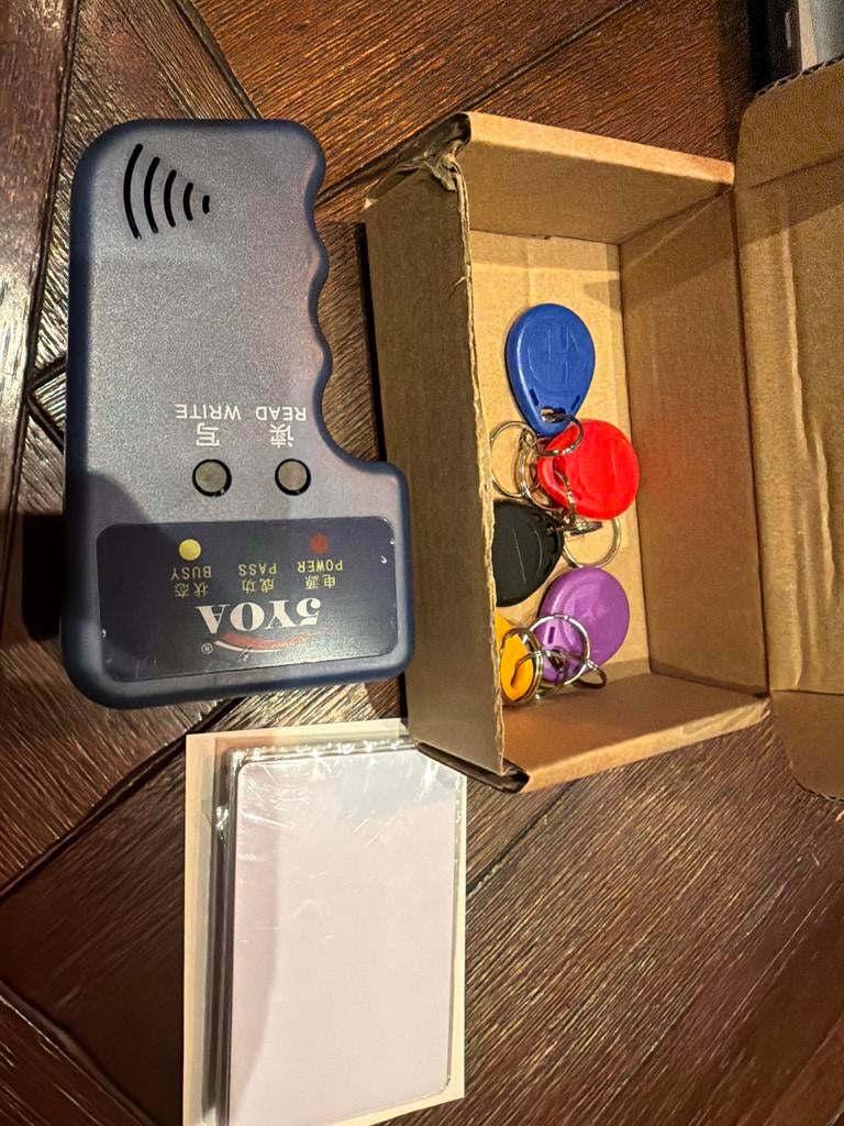 5YOA RFID Tag Duplicator met 5 sleutelhangers en 5 kaarten, Ophalen of Verzenden, Nieuw