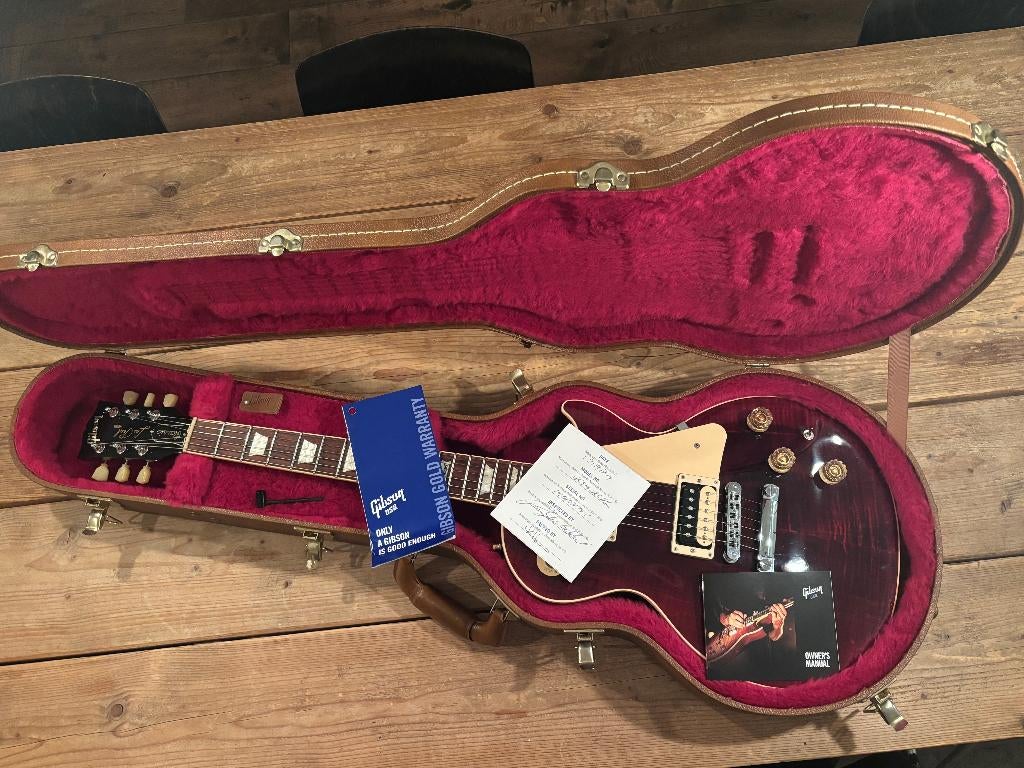 Gibson Les Paul Classic + koffer & documenten, Ophalen of Verzenden, Gebruikt, Solid body, Gibson