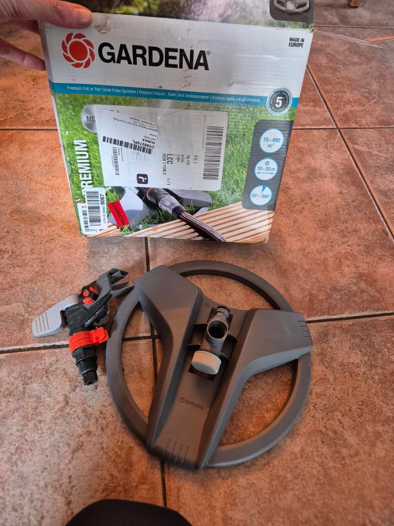 Gardena Sproeier - Perfect voor uw tuin!, Tuin en Terras, Tuinsproeiers, Ophalen of Verzenden, Gebruikt, Cirkelsproeier