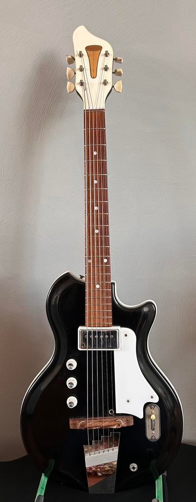 1963 vintage Valco Supro Res-o-Glass gitaar, Ophalen of Verzenden, Gebruikt, Solid body, Overige merken