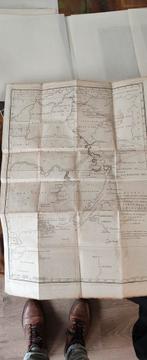 Oude lankkaart, Antiek en Kunst, Antiek | Boeken en Bijbels, Ophalen
