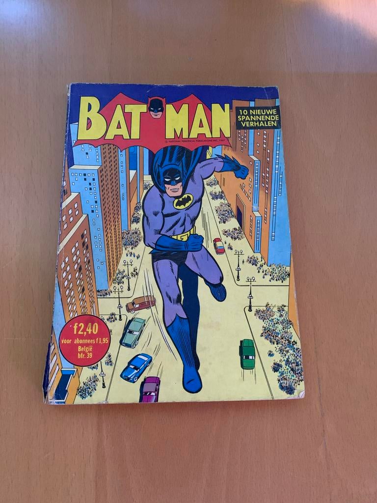 Batman stripboek uit 1967, Eén comic, Ophalen of Verzenden, Gelezen, Amerika