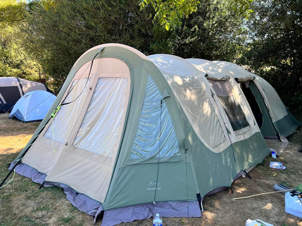 Grote bardani tent 5 persoons, Caravans en Kamperen, Tenten, Ophalen, Gebruikt, Tot en met 5