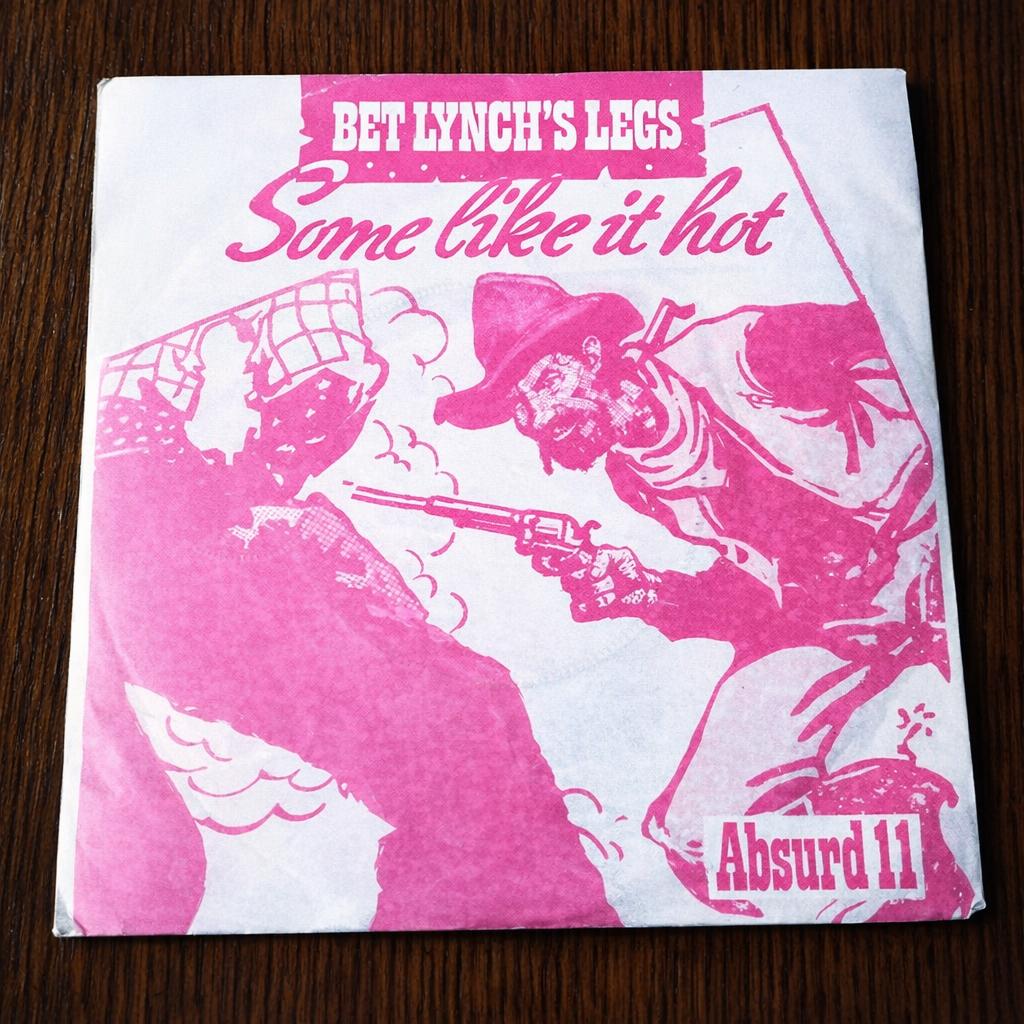 original single- bet lynch's legs-some like it hot *1980*, Fotohoes, Overige genres, 7 inch, Ophalen of Verzenden
