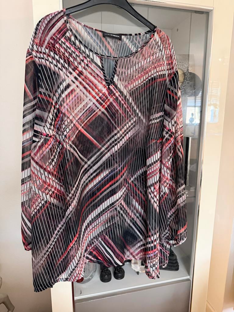 Exclusieve Doris Streich Tuniek Maat 54 - Zo goed als nieuw, Kleding | Dames, Grote Maten, Ophalen of Verzenden, Zo goed als nieuw