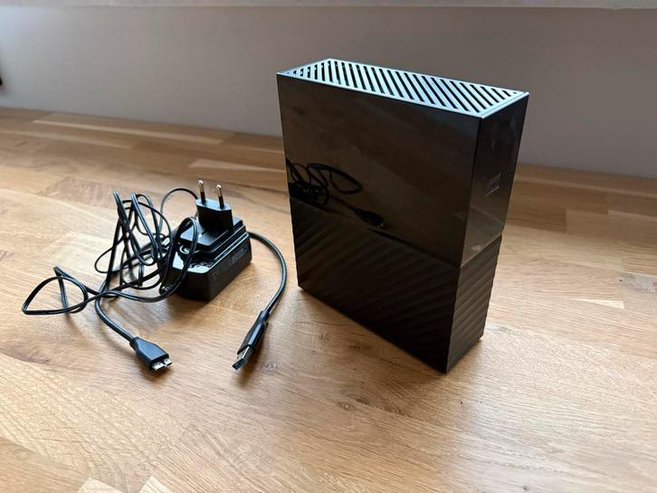 Western Digital My Book 6TB externe harde schijf, Computers en Software, Harde schijven, Gebruikt, Desktop, Extern, HDD, USB, Ophalen of Verzenden