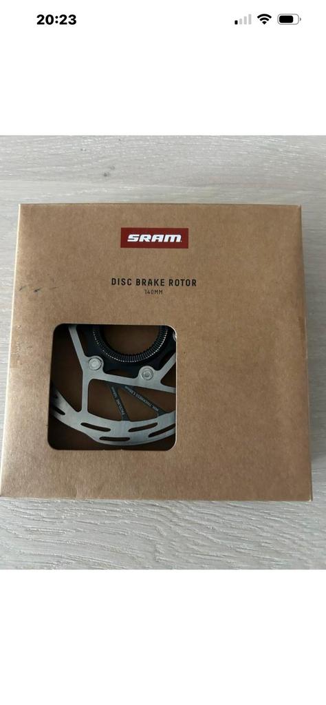 Sram remschijf paceline centerlock A2 140 remschijf, Ophalen of Verzenden, Nieuw, Racefiets