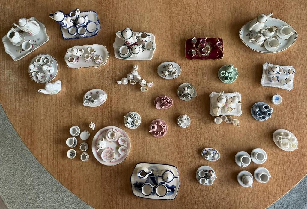 Miniatuurservies, Verzamelen, Ophalen of Verzenden, Poppenhuis