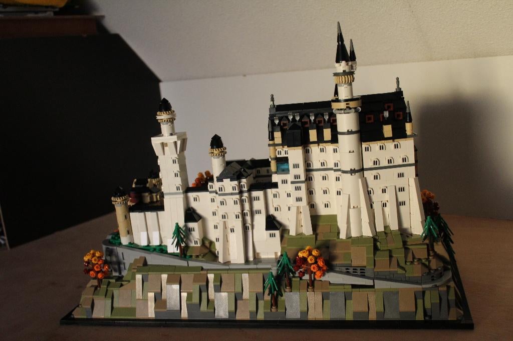 lego slot Neuschwanstein 21063, Lego, Compleet, Architecture, Ophalen of Verzenden