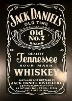 Blikken reclameplaat jack daniels whiskey tennesse usa zgan, Ophalen, Zo goed als nieuw, Reclamebord