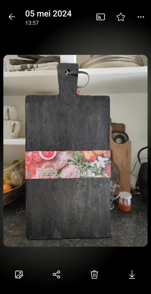 Tapasplank van acaciahout, Huis en Inrichting, Ophalen of Verzenden