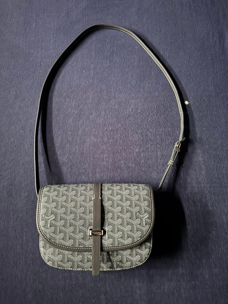 Goyard bag, Sieraden, Tassen en Uiterlijk, Tassen | Schoudertassen, Overige merken, Verzenden, Zo goed als nieuw, Grijs