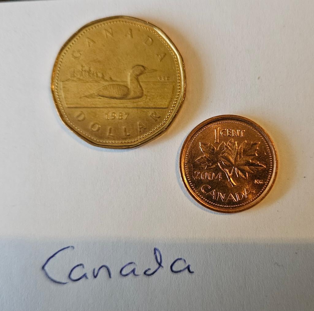 Canadese munten, Ophalen of Verzenden, Noord-Amerika, Losse munt