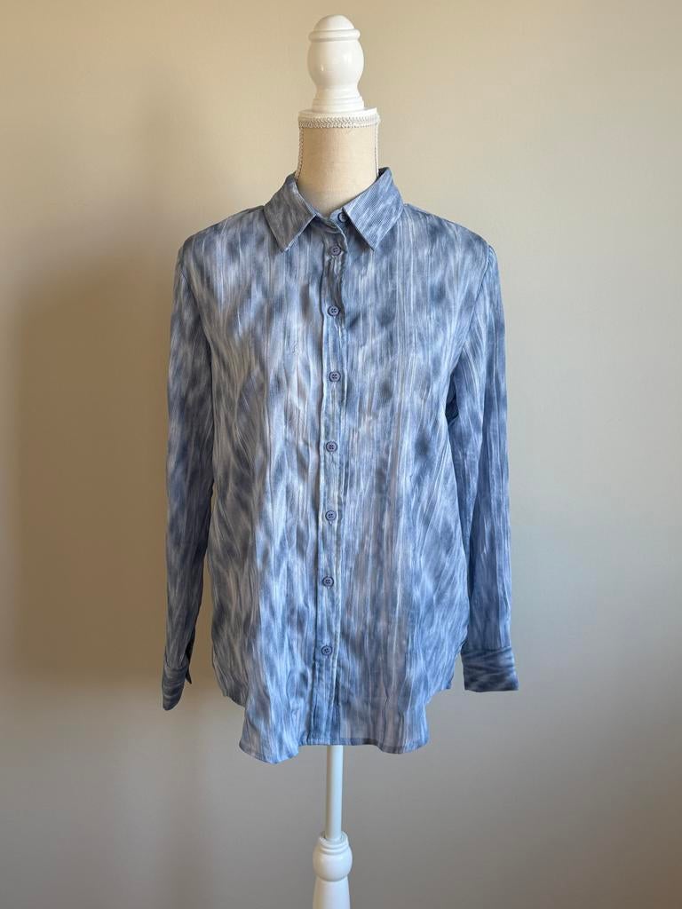 Nieuwe Kilky Paris Blouse - Blauw met Lange Mouwen, Maat M, Ophalen of Verzenden, Nieuw, Maat 38/40 (M), Blauw