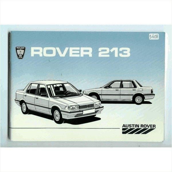 Rover 213 Instructieboekje 1985 #1 Nederlands, Ophalen of Verzenden
