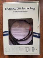 Sign Audio technology luidsprekerkabel, Ophalen of Verzenden, Zo goed als nieuw, 2 tot 5 meter, Luidsprekerkabel