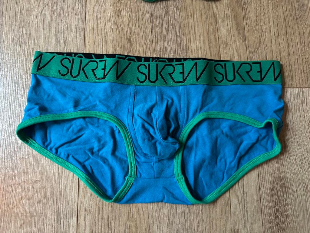 Sukrew Slip M Blauw, Kleding | Heren, Ondergoed, Verzenden, Blauw, Slip