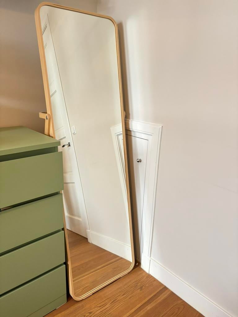 IKORNESS spiegel Ikea - Nieuw, Huis en Inrichting, Woonaccessoires | Spiegels, Ophalen, Zo goed als nieuw, Rechthoekig, Minder dan 100 cm