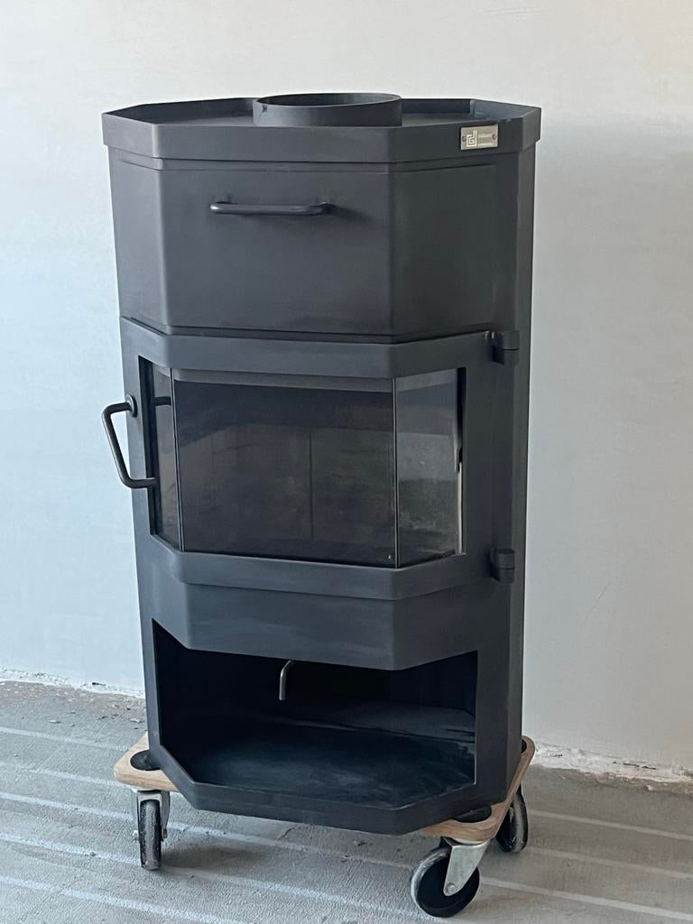 Dik Geurts Ecke 900 Prachtige Houtkachel compleet, Ophalen, Gebruikt, Houtkachel, Vrijstaand