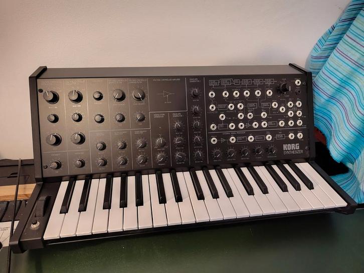 Korg MS-20 Mini + SQ-1, Muziek en Instrumenten, Synthesizers, Zo goed als nieuw, Overige aantallen, Korg, Met midi-aansluiting