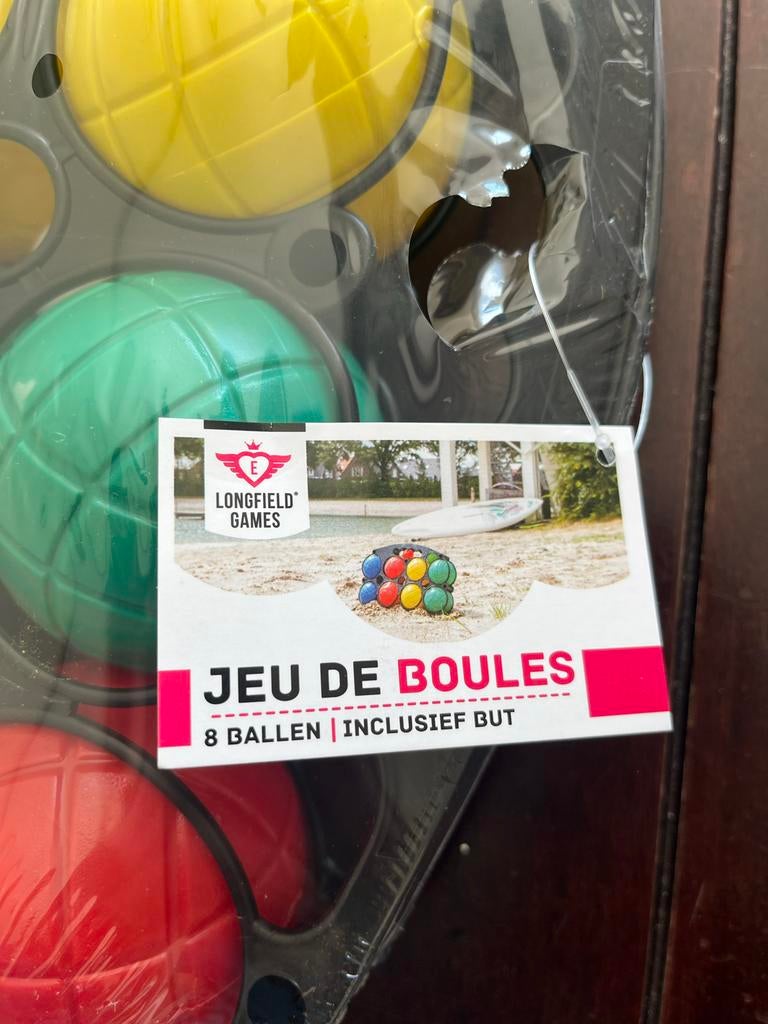 Jeu de Boules Set - Longfield Games (8 ballen), Ophalen of Verzenden, Nieuw