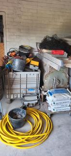 Voegmolen en gereedschappen, Ophalen