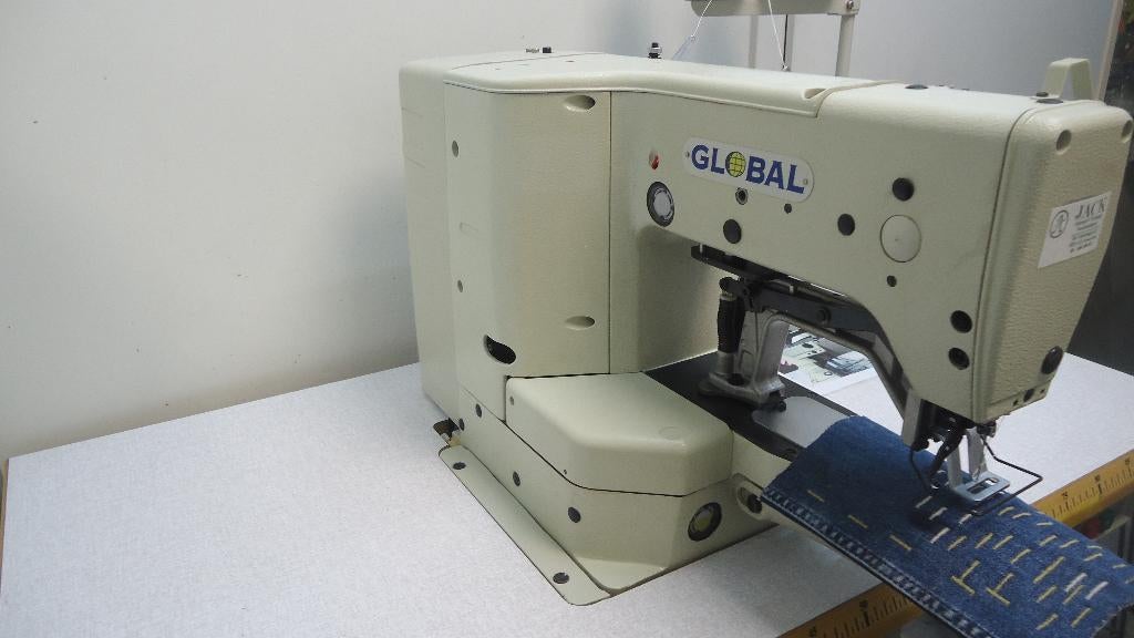 Industrie   Trenzen/Bartacks     Naaimachine    Global, Overige merken, Gebruikt, Ophalen of Verzenden, Naaimachine