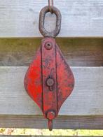 Gietijzeren katrol, Ophalen of Verzenden