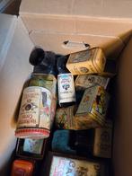 Partij oude blikken - Vintage verzameling, Ophalen, Gebruikt