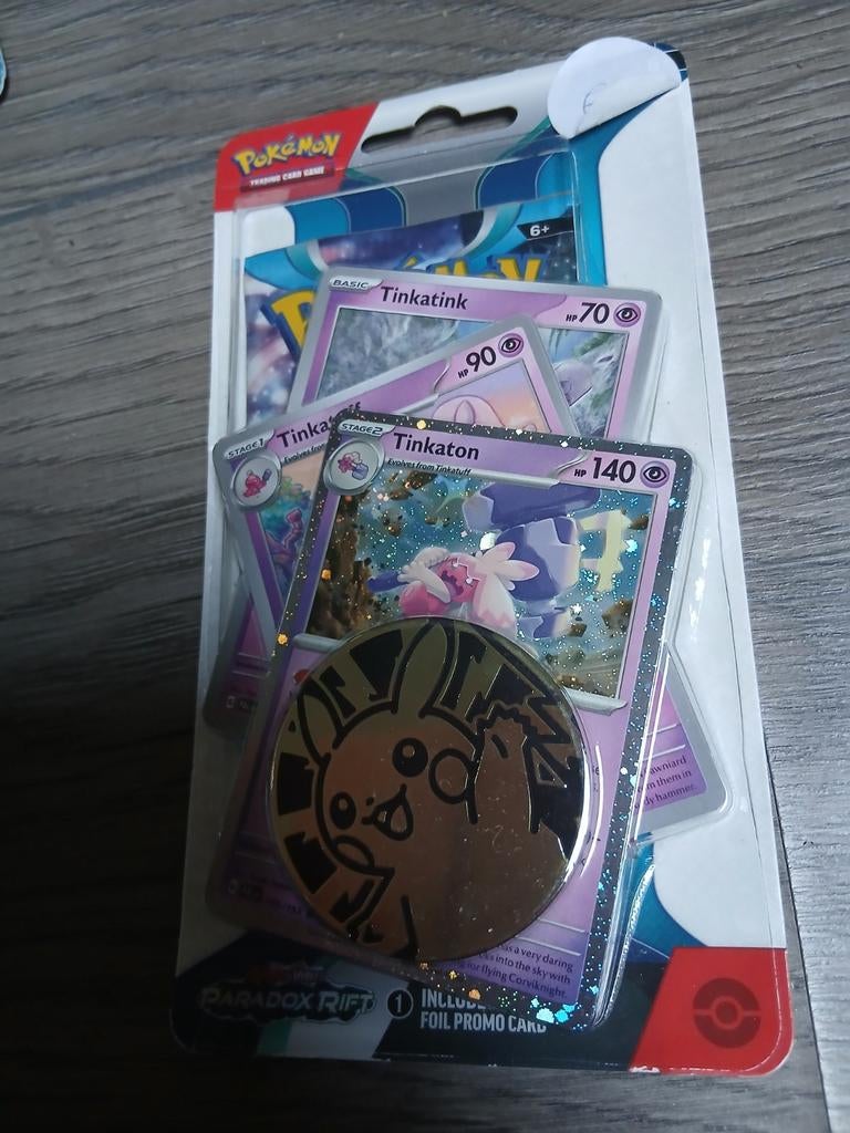 Pokemon blister pack paradox rift, Ophalen, Nieuw, Booster