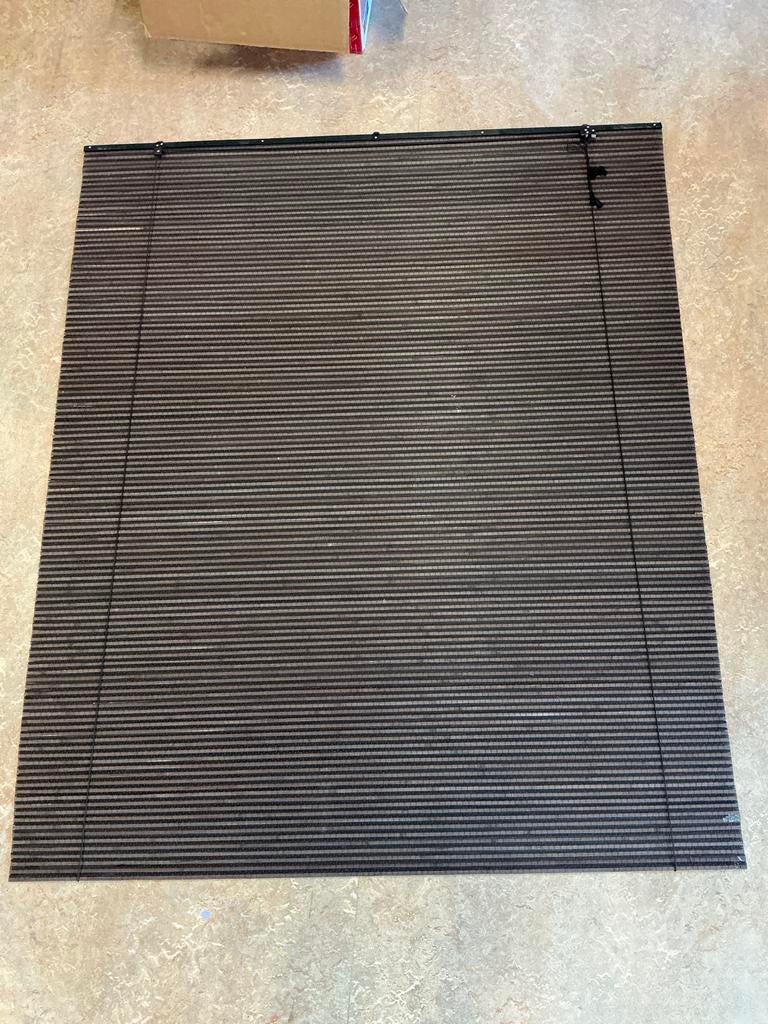 Bamboe rolgordijn 150 x 180 cm 2 stuks, Ophalen, Gebruikt, 100 tot 150 cm, Bruin