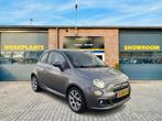 Fiat 500 S Turbo 500S *Virtual*Airco*NL-Auto*, Gebruikt, Leder en Stof, 905 kg, Origineel Nederlands