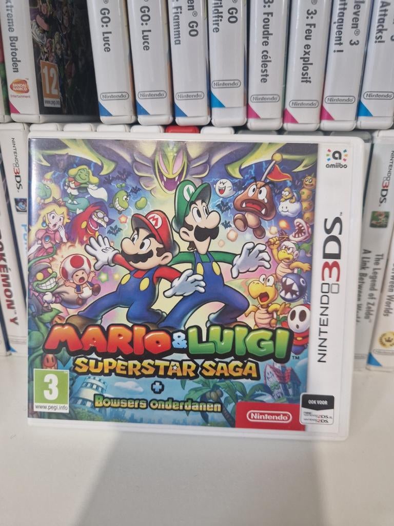 Mario & Luigi: Superstar Saga + Bowsers Onderdanen, Spelcomputers en Games, Games | Nintendo 2DS en 3DS, Ophalen of Verzenden