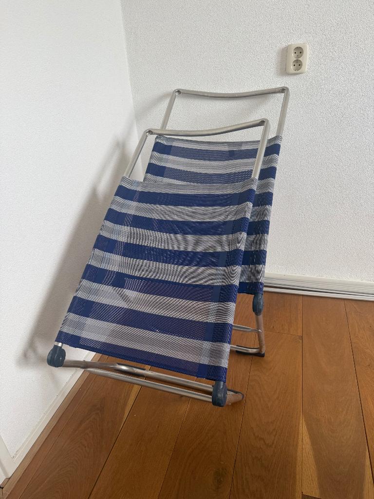 Crespo voetenbankje 2 stuks, Ophalen, Gebruikt, Campingmeubel-accessoire